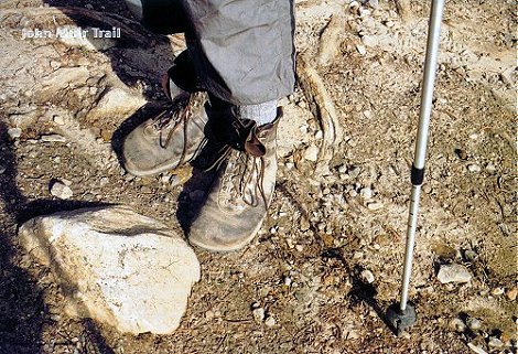 Murray Space Shoes, Humboldt Hiking Boots on the John Muir Trail