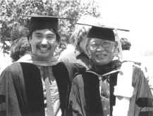 Jerry with his son, Jim Kaneko