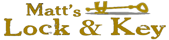 Matts Lock & Key for auto, residential, business, lockout service